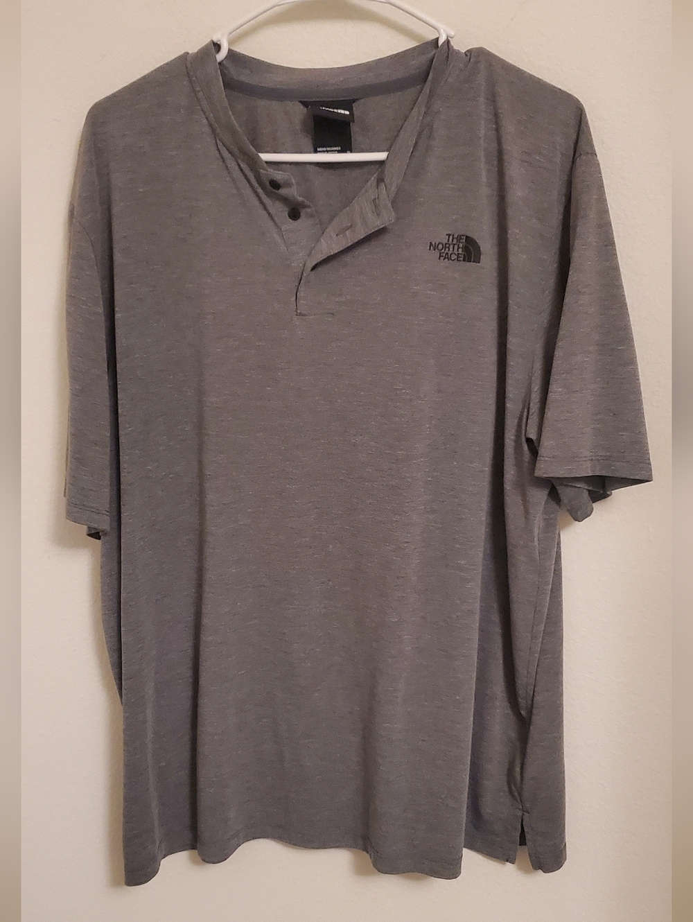 The North Face Men's Gray Wander Henley Shirt Size XL